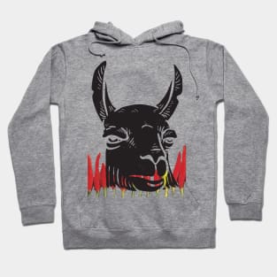 bull deer food chili Hoodie